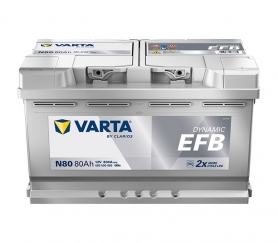 Varta Dynamic EFB 80Ah, 12V, N80